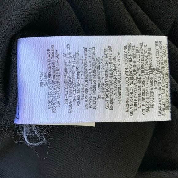 BCBGeneration Women's Dress Size 6 Black Mini Lace - Picture 9 of 9